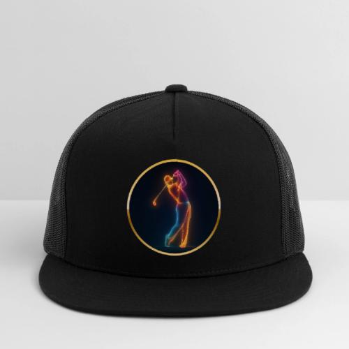 Neon Golf Motion - Trucker Hat