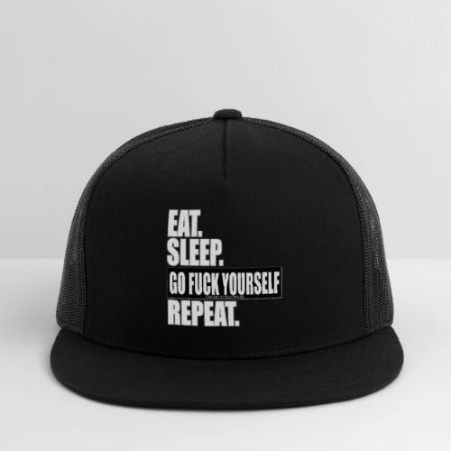 eat sleep… - Trucker Hat