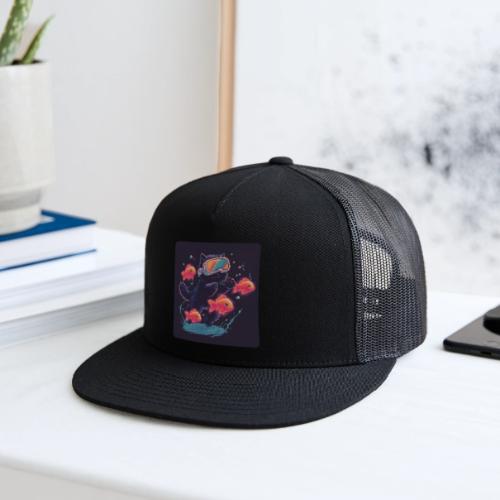 Cyber Cat Splash - Trucker Hat