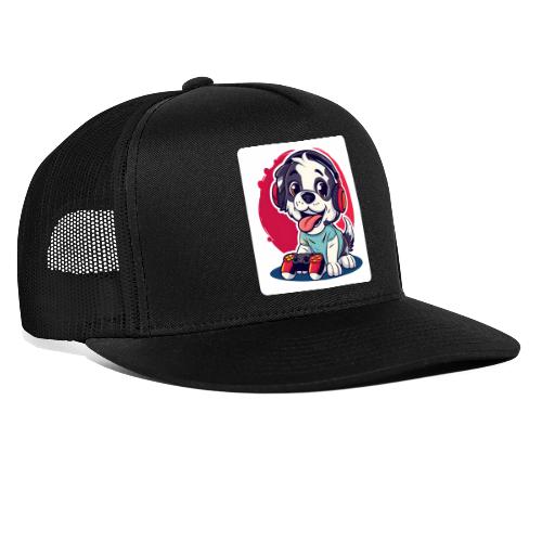 Puppy: Playful Paws Gaming Buddy - Trucker Hat