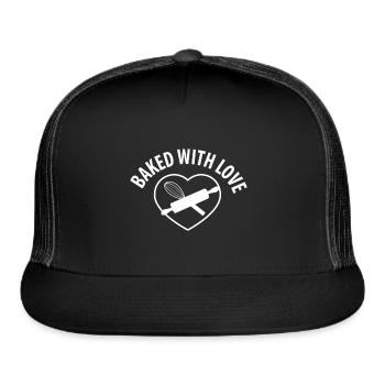 Baking - Trucker Hat - black/black - Front