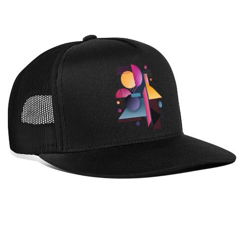 Color Pulse Geometry - Trucker Hat