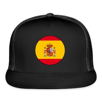 'España/Spain' - Trucker Hat - black/black - Front