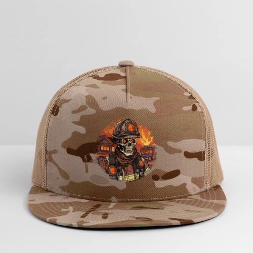 Skeletons Firefighter / fireman skeleton - Trucker Hat