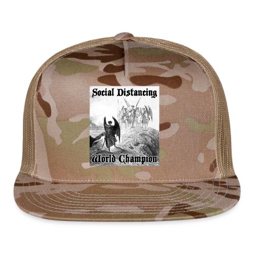 Social Distancing World Champion - Trucker Hat