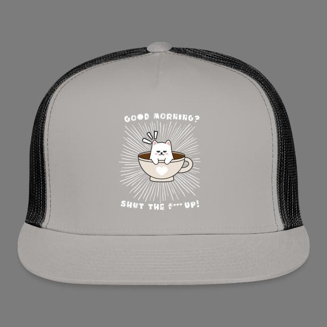 Good morning - funny saying for morning sleepshirt