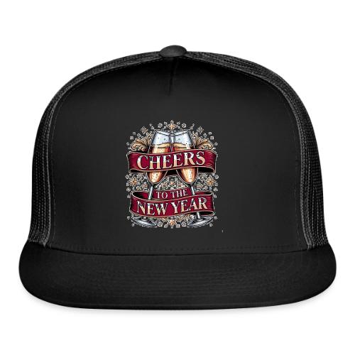 New Year's Champagne T-Shirt - Trucker Hat