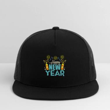 LVGOOKI Happy New Year Baseball Cap – Adjustable Holiday Christmas Hat For Men & Women, Colorful Printed Design