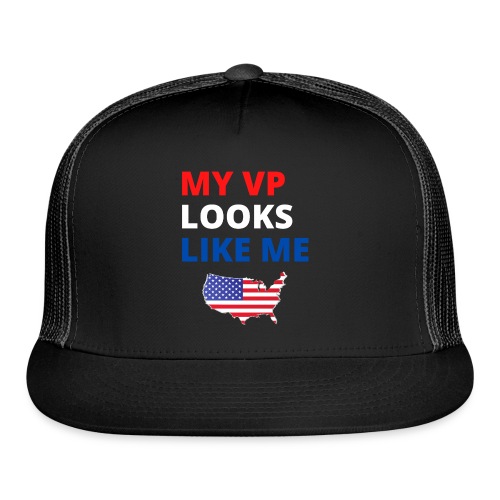 My VP Looks Like Me - USA Map - Trucker Cap