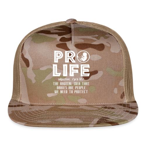 PRO LIFE definition - Trucker Hat