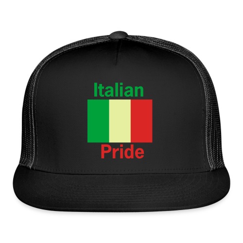 Italian Pride Flag - Trucker Cap