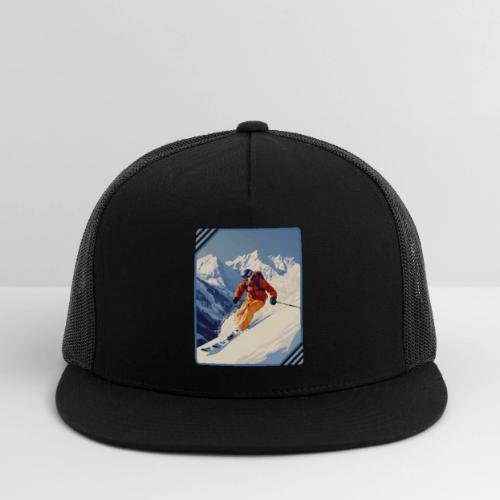 Mountain Skiing Vibes - Trucker Hat
