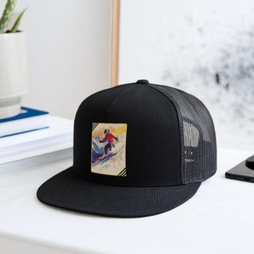 Skiing Through Snow Dreams - Trucker Hat