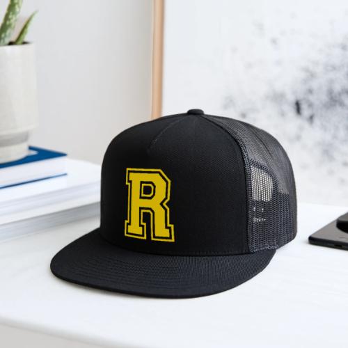 Letter R – Capital Athletic Alphabet Monogram - Trucker Hat