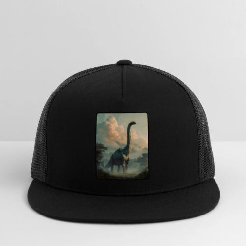 Brachiosaurus Prehistoric Scene Design - Trucker Hat