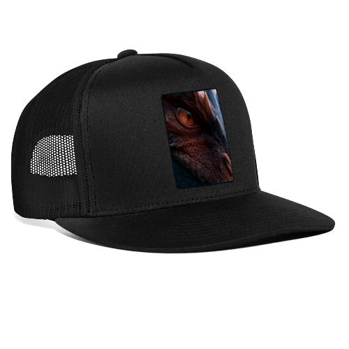 Fierce Ancient Dragon Portrait Design - Trucker Hat