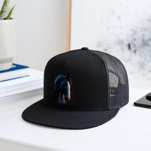 Noble Horse Cinematic Portrait Design - Trucker Hat