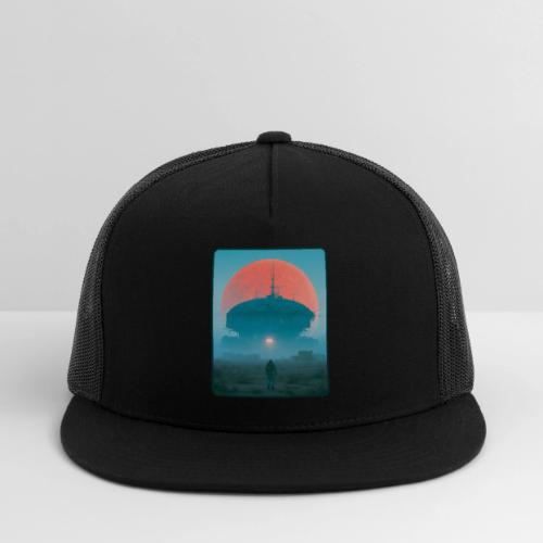 Astronaut Alien Outpost Design - Trucker Hat
