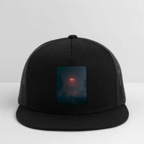 Mysterious UFO Encounter Design - Trucker Hat