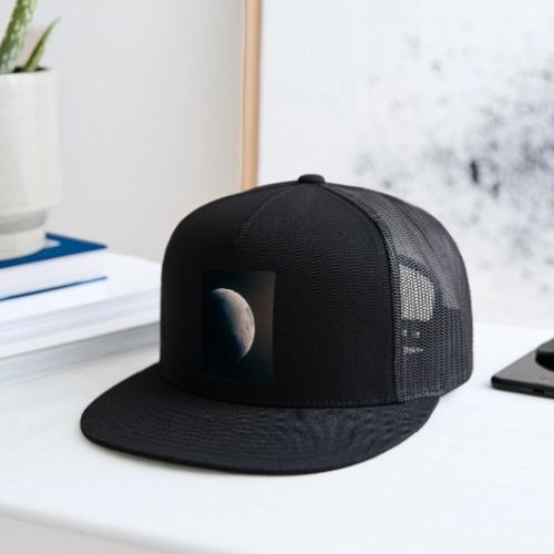 Crescent Moon Celestial Artwork - Trucker Hat