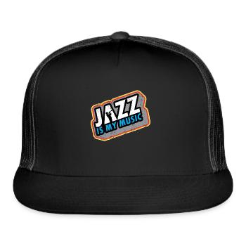Music - Trucker Hat - black/black - Front