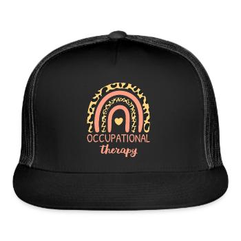 Occupational Therapy I - Trucker Hat - black/black - Front