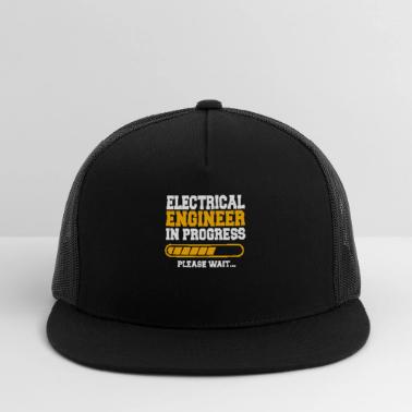Elektriker Basecap – Cotton Snapback Mit Herzschlag-Glühbirnen-Print, Verstellbar 55–60 Cm, Atmungsaktiv, Für Outdoor & Sport