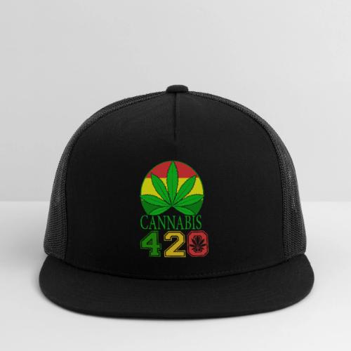 Teasing 420 Smokers Dream Weed Marijuana Design - Trucker Hat