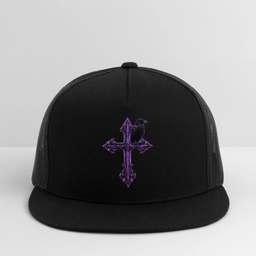 Gothix Raven Cross - Trucker Hat