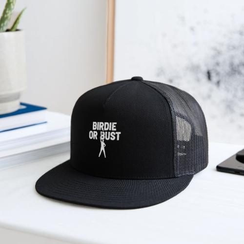 Golf Gift for Dad - Birdie or Bust Funny Sporty - Trucker Hat