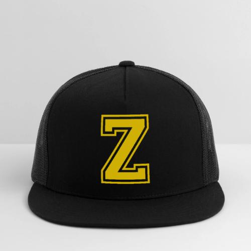 Letter Z – Capital Athletic Alphabet Monogram - Trucker Hat