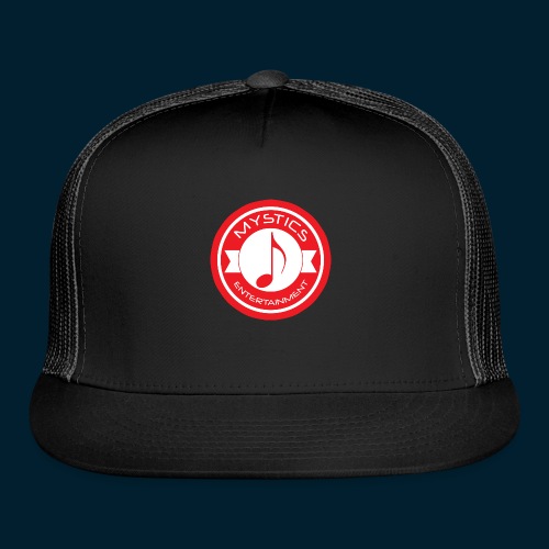 mystics_ent_red_logo - Trucker Cap