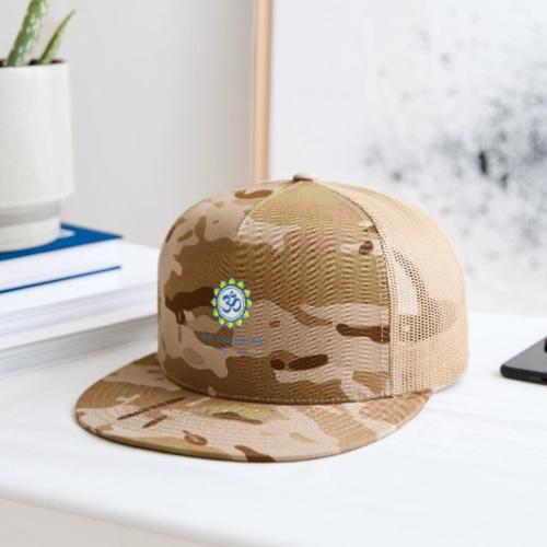 Om Sunshine Yoga transparent back original file - Trucker Hat