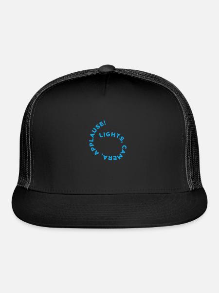 Lights, Camera, Applause! - Trucker Hat - black/black