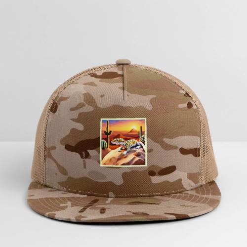 Beautiful Desert leopard Gecko Design - Trucker Hat