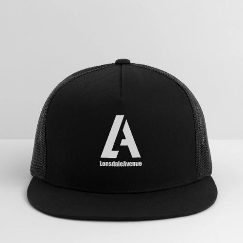 Lonsdale Avenue Logo White Text - Trucker Hat