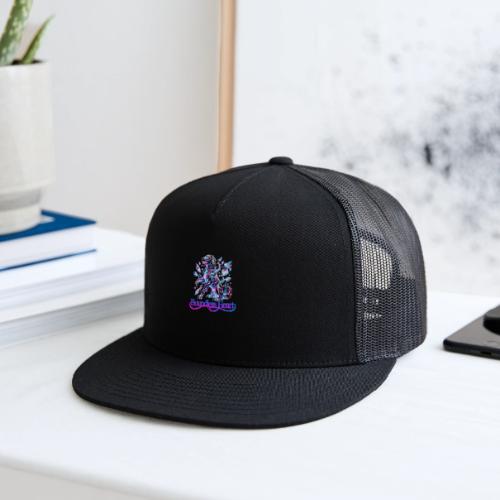 Boundless Heart Neon Galaxy Dog Shirt - Trucker Hat