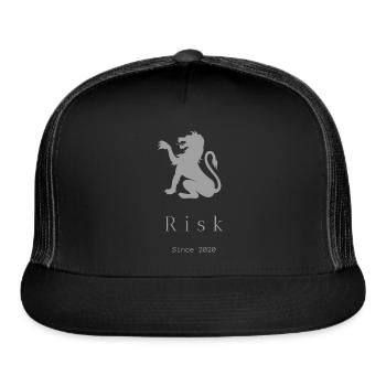 Risk - Trucker Hat - black/black - Front