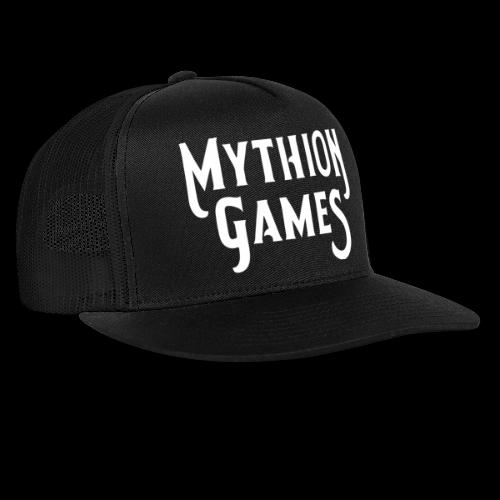 Mythion Logo White - Trucker Cap