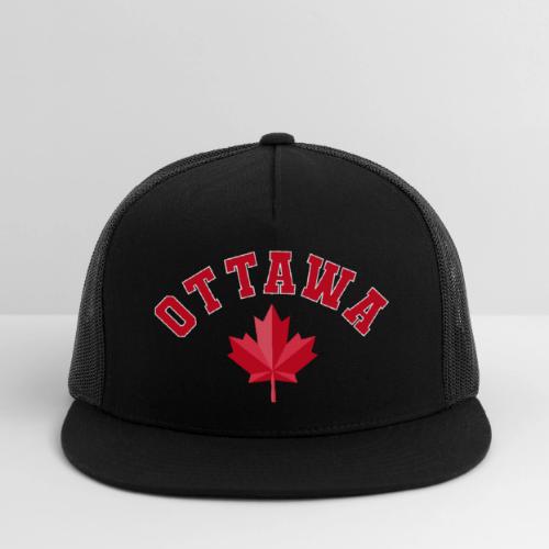 Ottawa with maple leaf - Trucker Hat