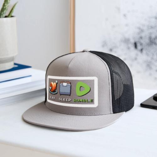 Eat Sleep Rumble merch - Trucker Hat