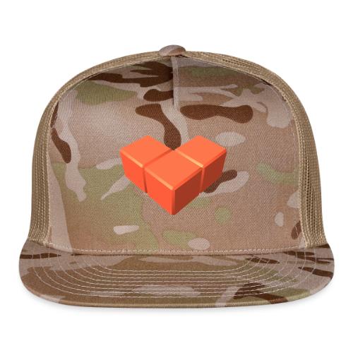 Blocksworld: Classic Heart Design - Trucker Hat