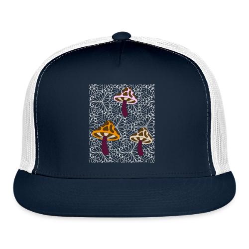 Fall Season Mushroom Designs - Trucker Hat
