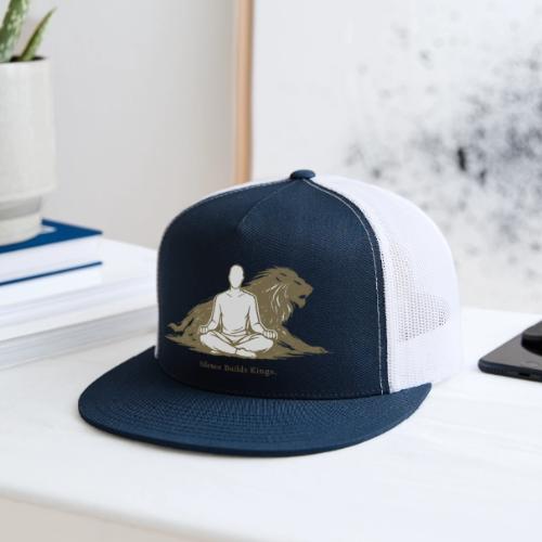 Silence Builds Kings Meditation Lion - Trucker Hat