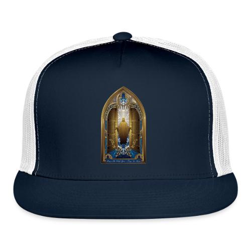 Easter Peace Be With You Locked Doors T Shirt,Gift - Trucker Hat