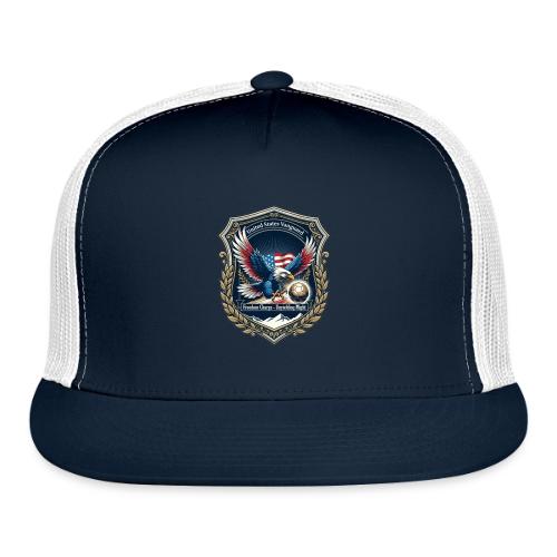 USA Eagle Vanguard T-Shirt,American Flag PrideGift - Trucker Hat