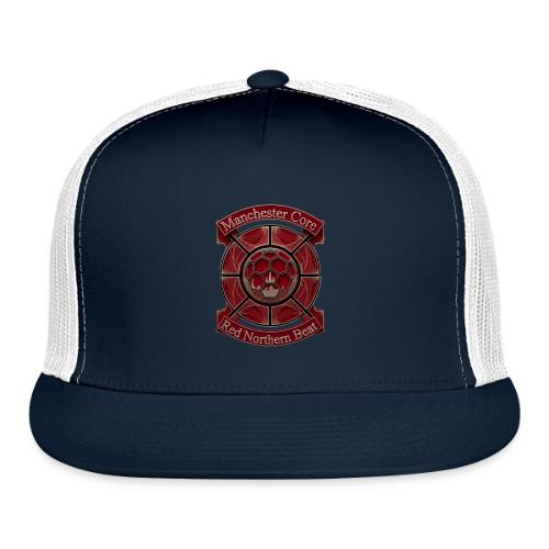 Manchester Is Red T Shirt, Soccer City Pride Gift - Trucker Hat