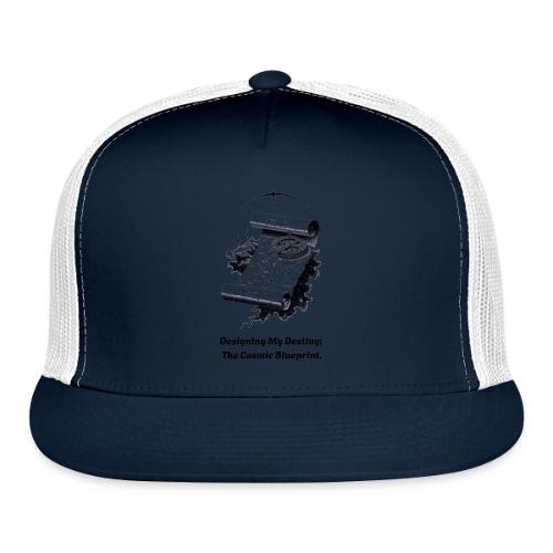 Cosmic Blueprint T-Shirt - Trucker Hat