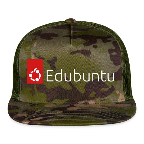 Edubuntu Logo 2023 - White - Trucker Hat