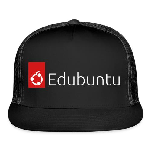 Edubuntu Logo 2023 - White - Trucker Hat